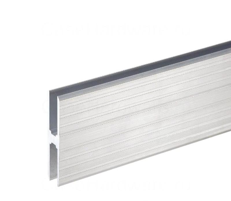 Усиленный алюминиевый профиль h-секционный 10 мм для соединения больших панелей 6128